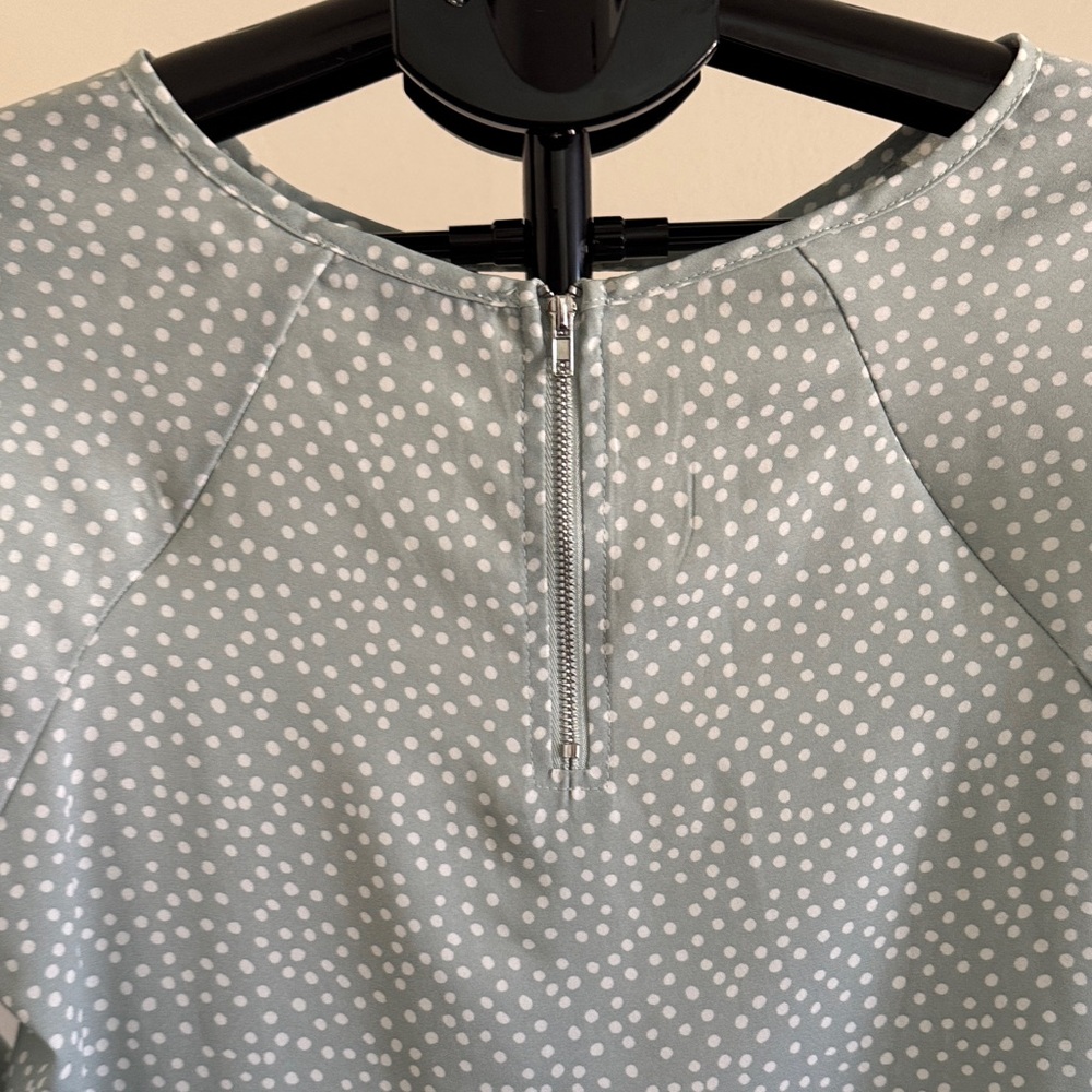 Papermoon Light Green Polka Dot Blouse‎ - Picture 4 of 5
